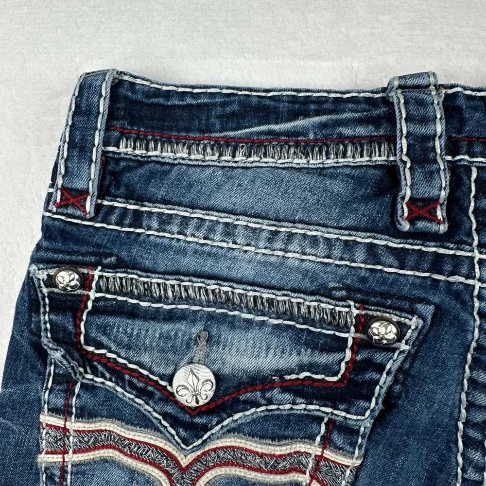 Mens Rock Revival Jeans 